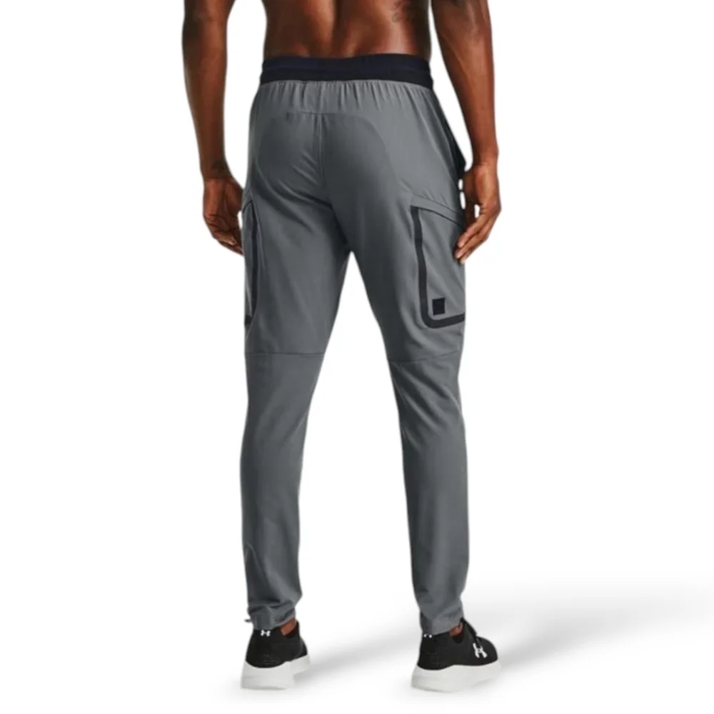 Under Armour UA Storm Cargo Joggers Men's M Gray Stretch Pants - Picture 3 of 8